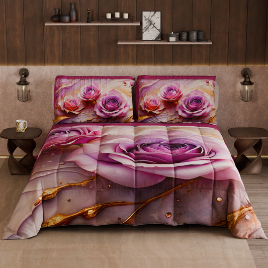 Couette, Edredon Double, Simple, 1 place et Demi Florale 06-8