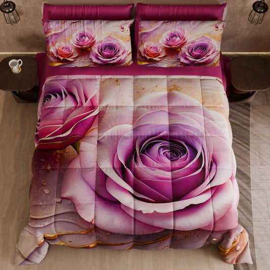 Couette, Edredon Double, Simple, 1 place et Demi Florale 06-8