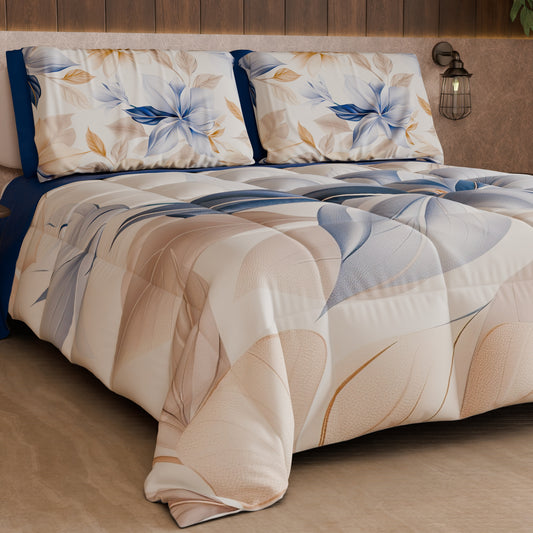 Couette, Edredon Double, Simple, 1 place et Demi Florale F164