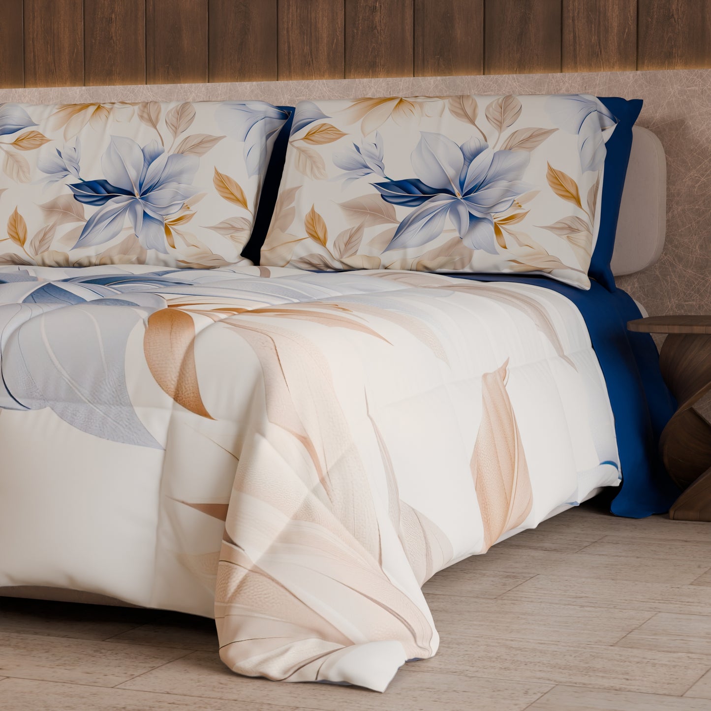 Couette, Edredon Double, Simple, 1 place et Demi Florale F164