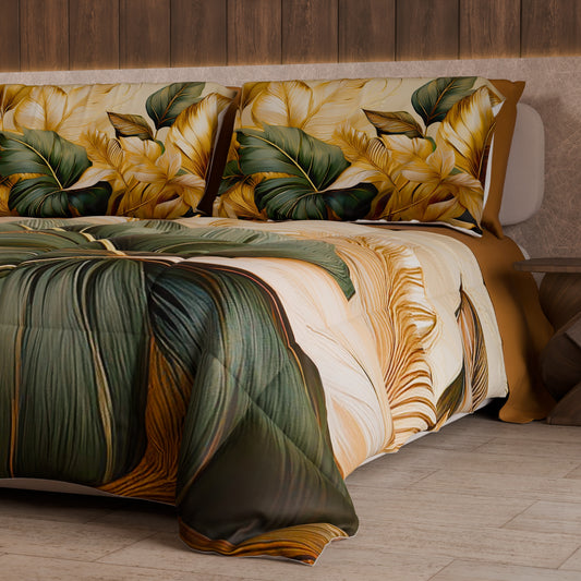 Couette, Edredon Double, Simple, 1 place et demie Floral F165