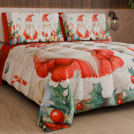 Trapunta Matrimoniale Natale, Singola, Piazza e Mezza 25 Xmas 6