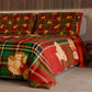 Trapunta Matrimoniale Natale, Singola, Piazza e Mezza Orsetto Tartan