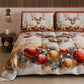 Couette double Noël, Simple, Une place et demie Renne