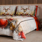 Couette double Noël, Simple, Une place et demie Renne
