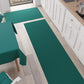Kitchen Rug Kitchen Runner Solid Color Emerald Green