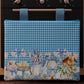 Easter Oven Cover for Kitchen in Vichy Digital Print 1pc