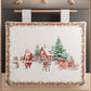 Copriforno Natalizio per Cucina in Stampa Digitale Xmas Santa's Land