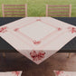Centrotavola Cucina Stampa Digitale Fiocco Rosa 40x145 Made in Italy | PETTI