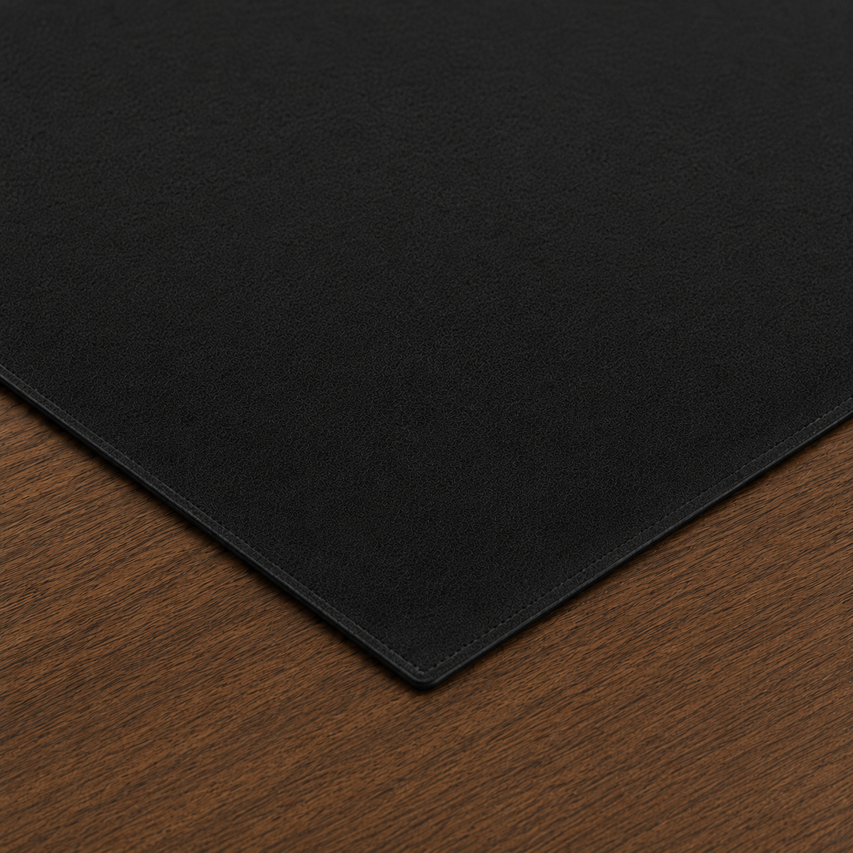 Centrotavola effetto velluto Nero, 90 × 90 cm — dettaglio tessuto e finiture