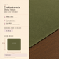 Centrotavola effetto velluto Verde Oliva, 90 × 90 cm — scheda misure e contenuto