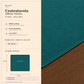 Centrotavola effetto velluto Ottanio, 90 × 90 cm — scheda misure e contenuto