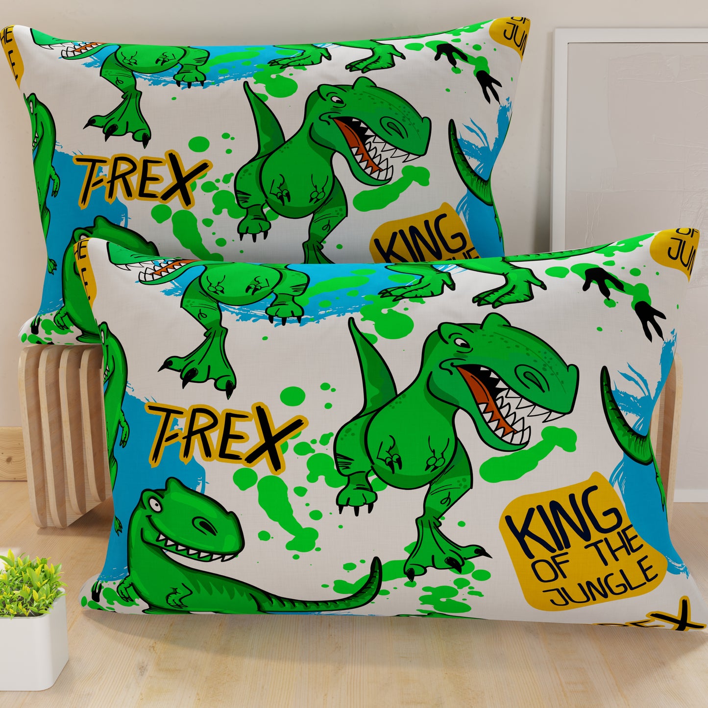 Federe Cuscini in Stampa Digitale, T-Rex
