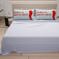 Lenzuola in Cotone, Completo Letto con Federe in Stampa Digitale Bella Napoli Corniciello