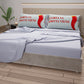 Lenzuola in Cotone, Completo Letto con Federe in Stampa Digitale Bella Napoli Corniciello