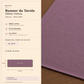 Runner da tavola effetto velluto Cipolla, 40 × 140 cm — scheda misure e contenuto