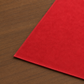 Runner da tavola effetto velluto Rosso, 40 × 140 cm — dettaglio tessuto e finiture