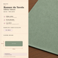 Runner da tavola effetto velluto Salvia, 40 × 140 cm — scheda misure e contenuto