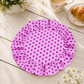 Tovagliette Americane Rotonde con Rouches Pois 19