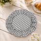 Tovagliette Americane Rotonde con Rouches Pois 22