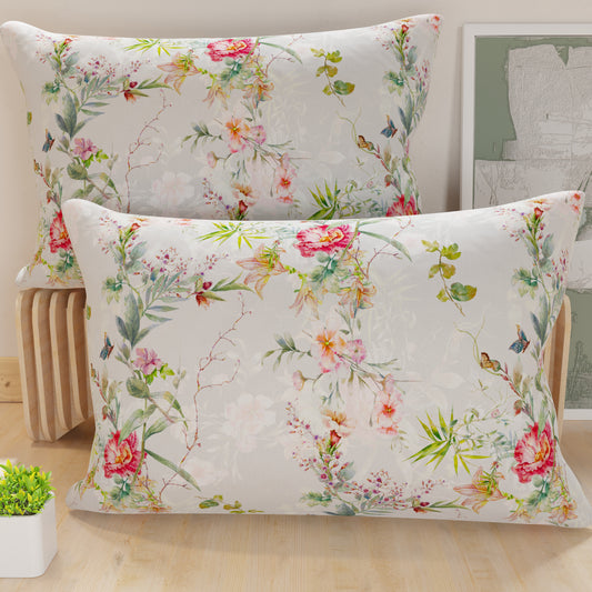 Federe, Federe Cuscini in Stampa Digitale, Spring Grigio